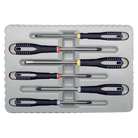 BAHCO BE-9884 ERGO Slotted/Phillips/Pozidriv Screwdriver Set - Premium Screwdriver Set from BAHCO - Shop now at Yew Aik.