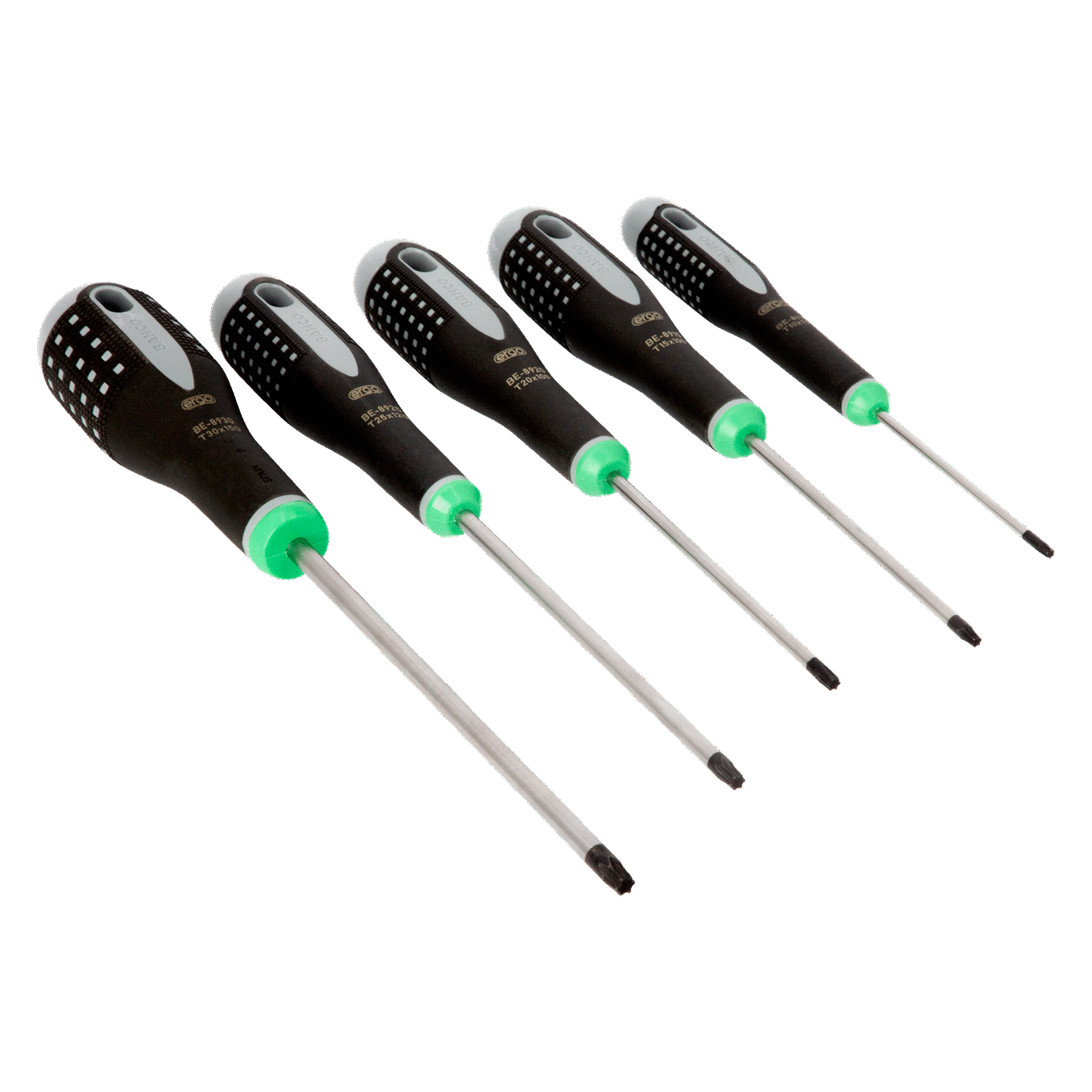 BAHCO BE-9885 ERGO TORX Screwdriver Set with Rubber Grip - 5 Pcs - Premium Screwdriver Set from BAHCO - Shop now at Yew Aik.