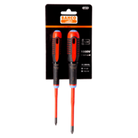 BAHCO BE-9894SL_ Slim VDE Insulated Pozidriv Screwdriver Set - Premium Screwdriver Set from BAHCO - Shop now at Yew Aik.