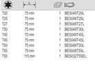 BAHCO BE5049T_L 10mm Drive Torx Bit Head Screws (BAHCO Tools) - Premium 10mm Drive Torx Bit from BAHCO - Shop now at Yew Aik.