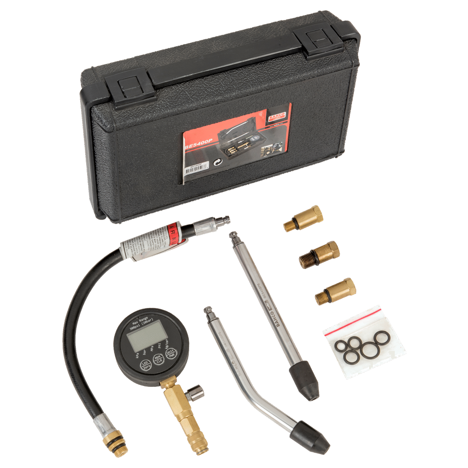 BAHCO BE5400P Digital Petrol Engine Compressor Tester - Premium Engine Compressor Tester from BAHCO - Shop now at Yew Aik.