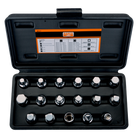 BAHCO BE6217 Oil Drain Plug Socket Set (BAHCO Tools) - Premium Oil Drain Plug Socket Set from BAHCO - Shop now at Yew Aik.