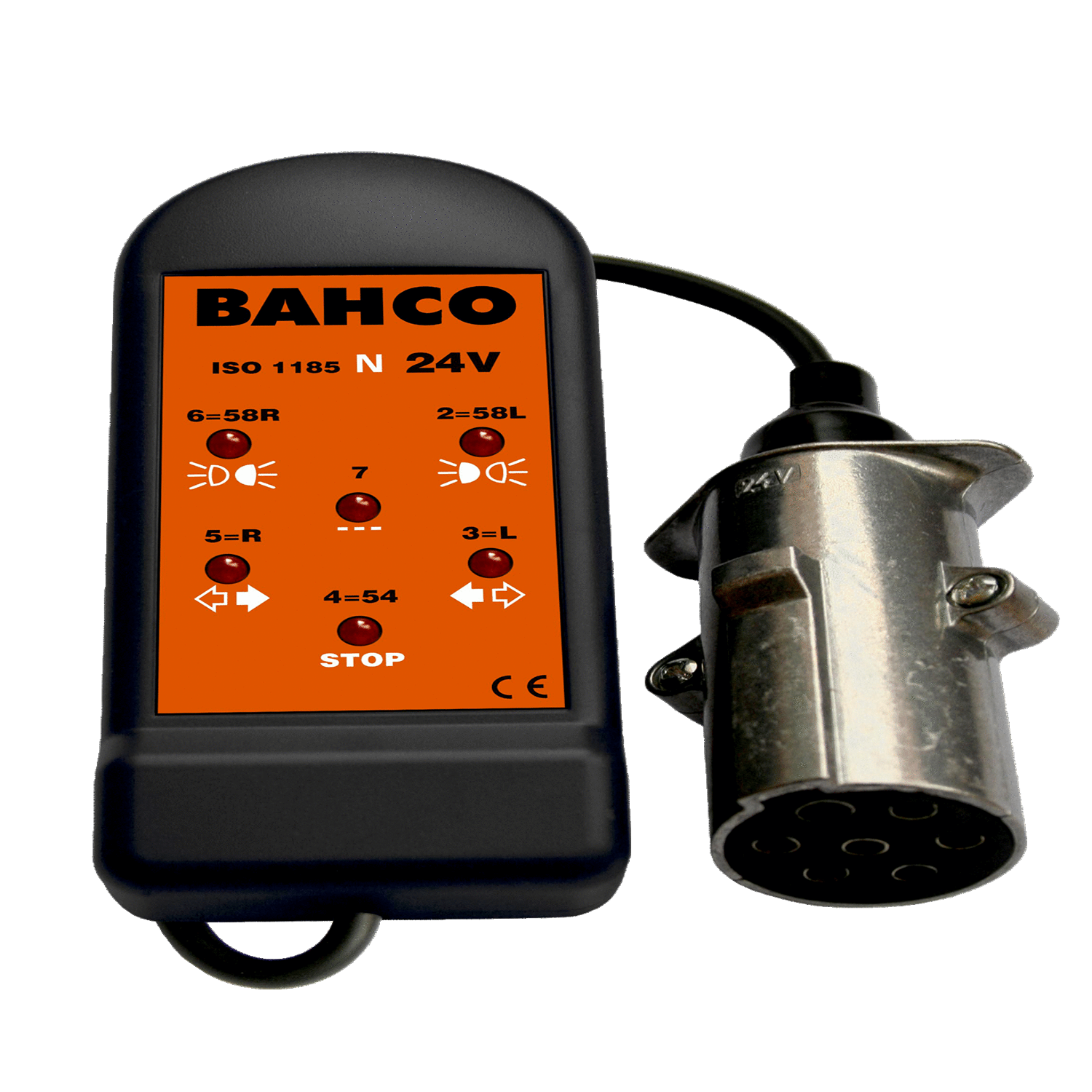 BAHCO BELT247N Socket Plug Tester 7 Pin 24V 24N (BAHCO Tools) - Premium Socket Plug Tester from BAHCO - Shop now at Yew Aik.