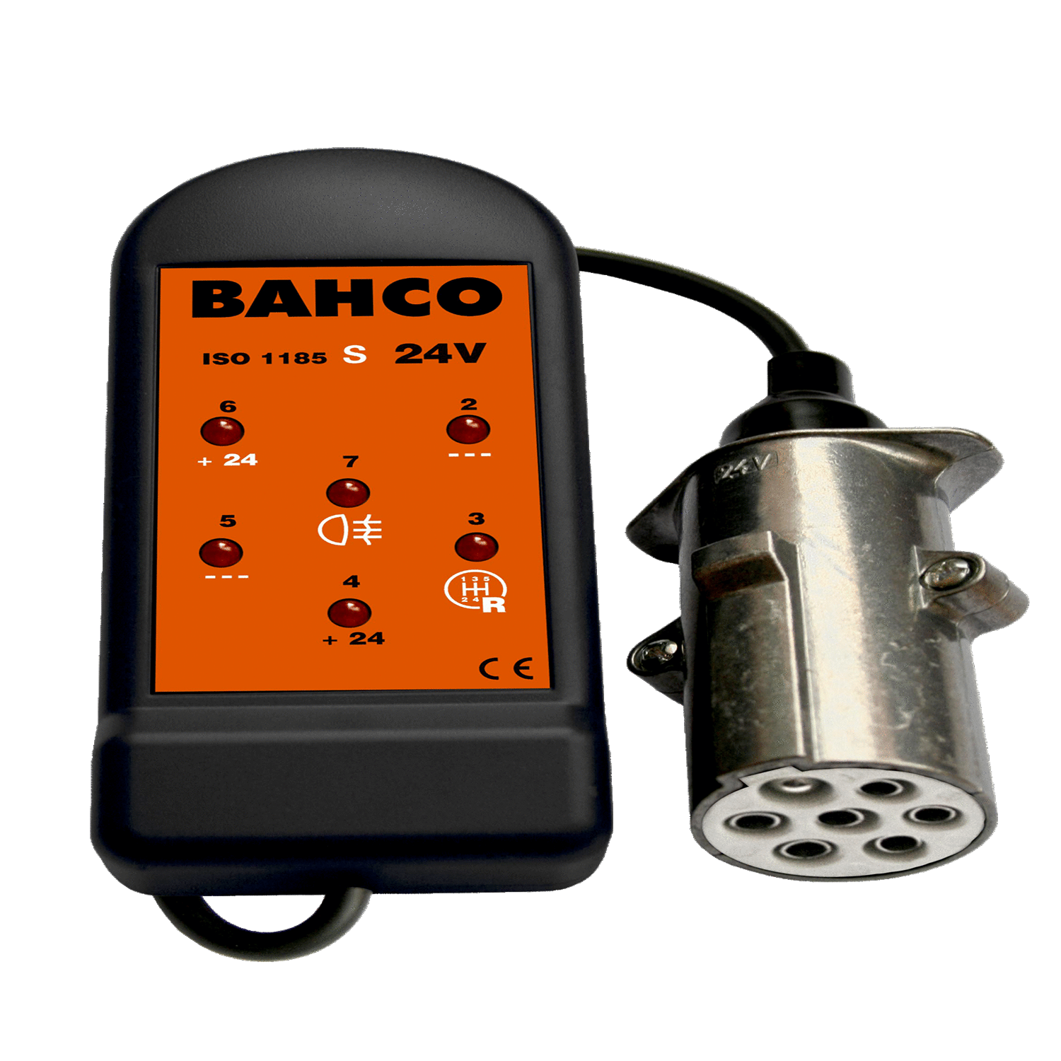 BAHCO BELT247S Socket Plug Tester 7 Pin 24V 24S (BAHCO Tools) - Premium Socket Plug Tester from BAHCO - Shop now at Yew Aik.