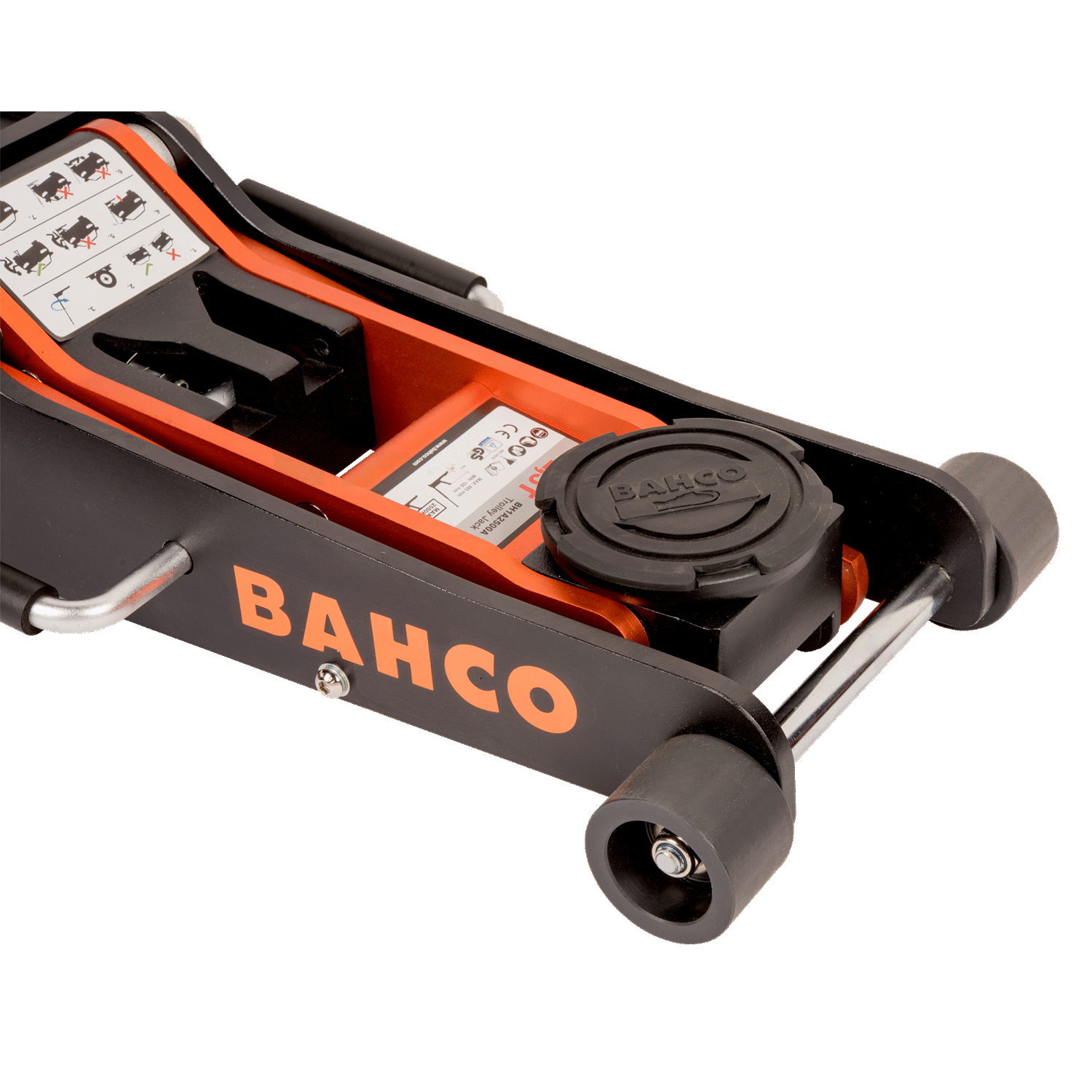 BAHCO BH1A2500A 2.5 T Aluminium Trolley Jack (BAHCO Tools) - Premium Aluminium Trolley Jack from BAHCO - Shop now at Yew Aik.