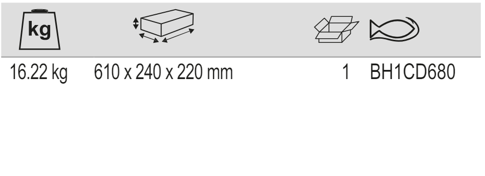 BAHCO BH1CD680 Car Dolly For Vehicle Manoeuvring (BAHCO Tools) - Premium Car Dolly from BAHCO - Shop now at Yew Aik.