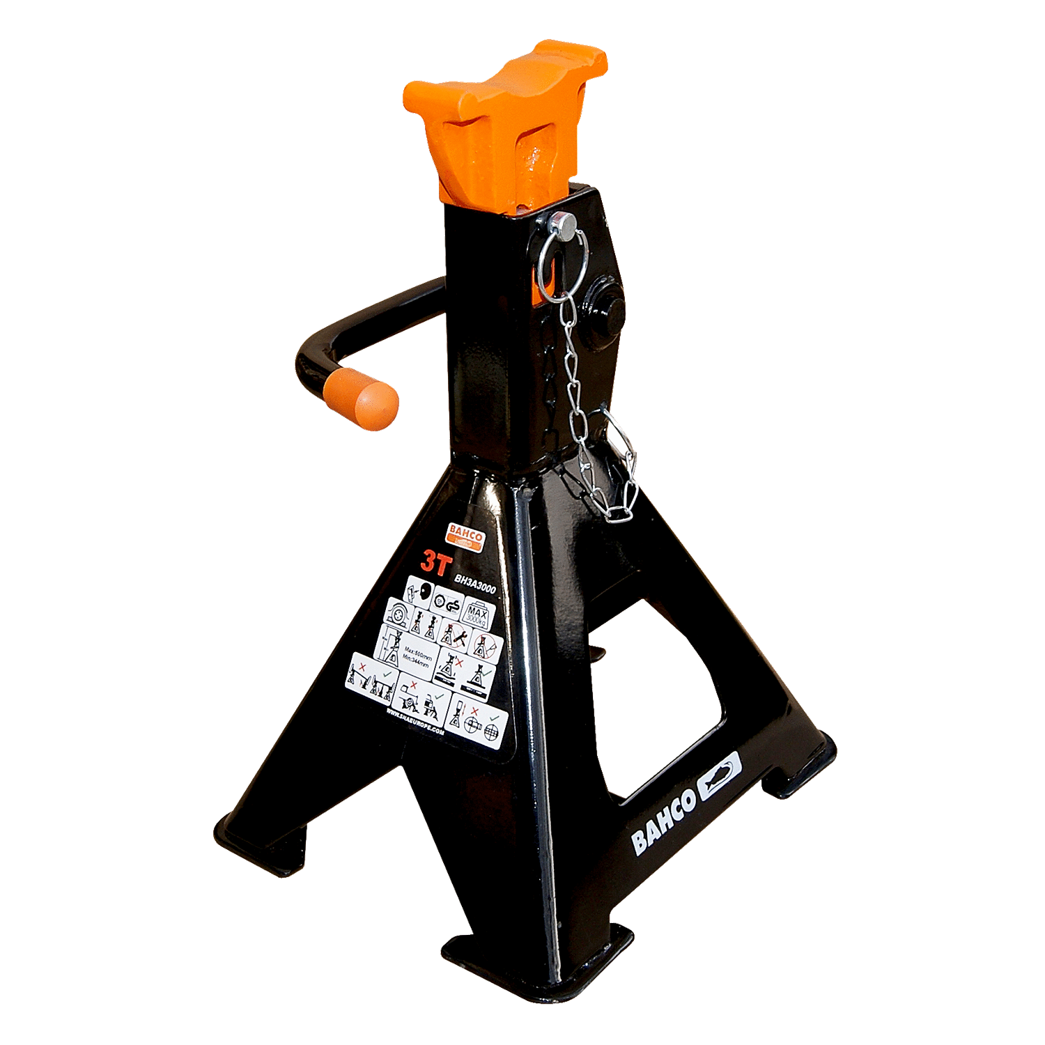 BAHCO BH3A Auto-Rising Jack Stand (BAHCO Tools) - Premium Jack Stand from BAHCO - Shop now at Yew Aik.