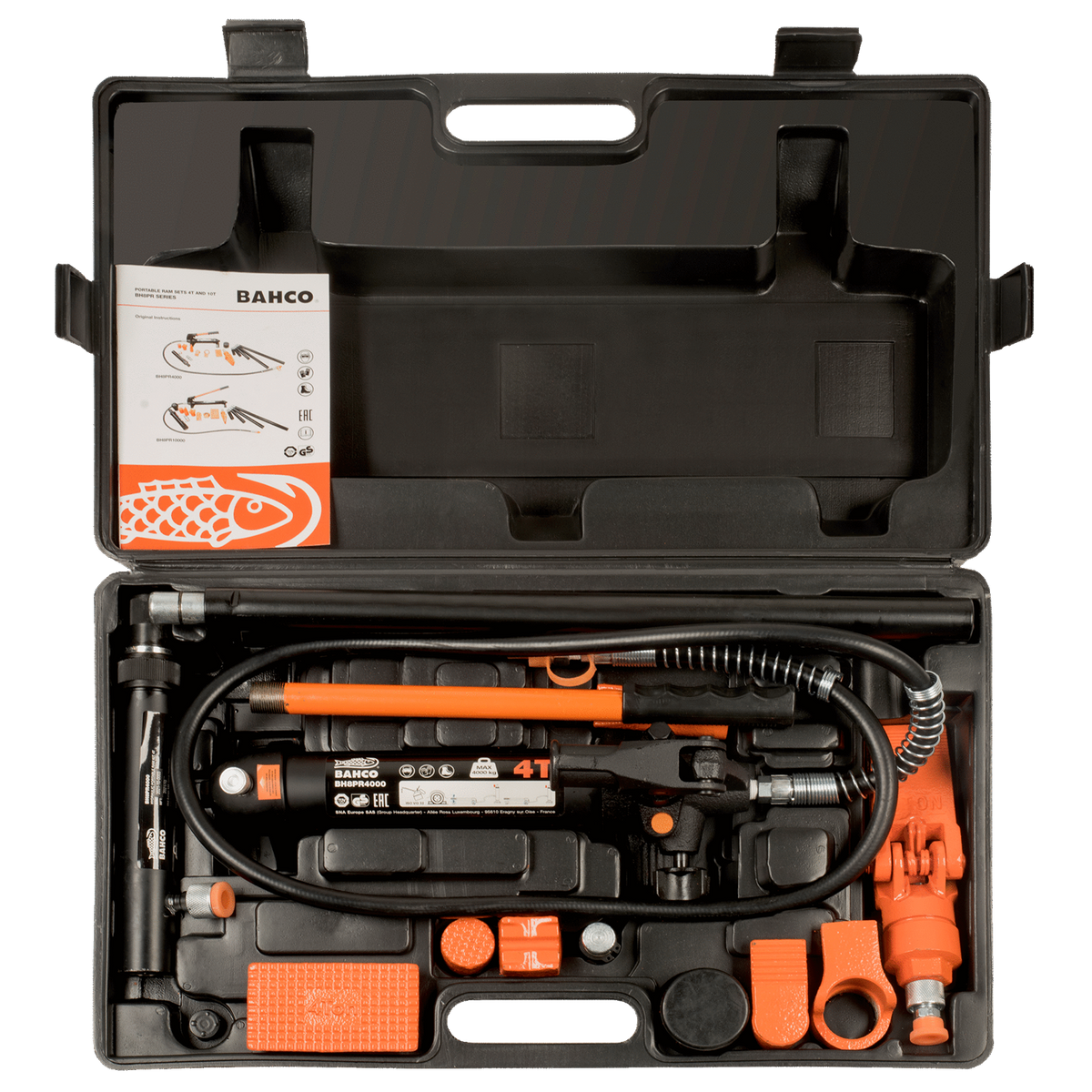 Batcho Tools BAHCO BH8PR Portable Ram Set 4T And 10T (BAHCO Tools)