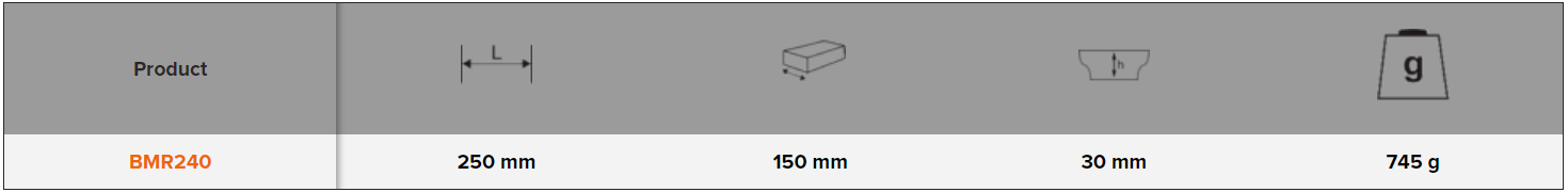 BAHCO BMR240 Rectangular Magnetic Tray (BAHCO Tools) - Premium Rectangular Magnetic Tray from BAHCO - Shop now at Yew Aik.