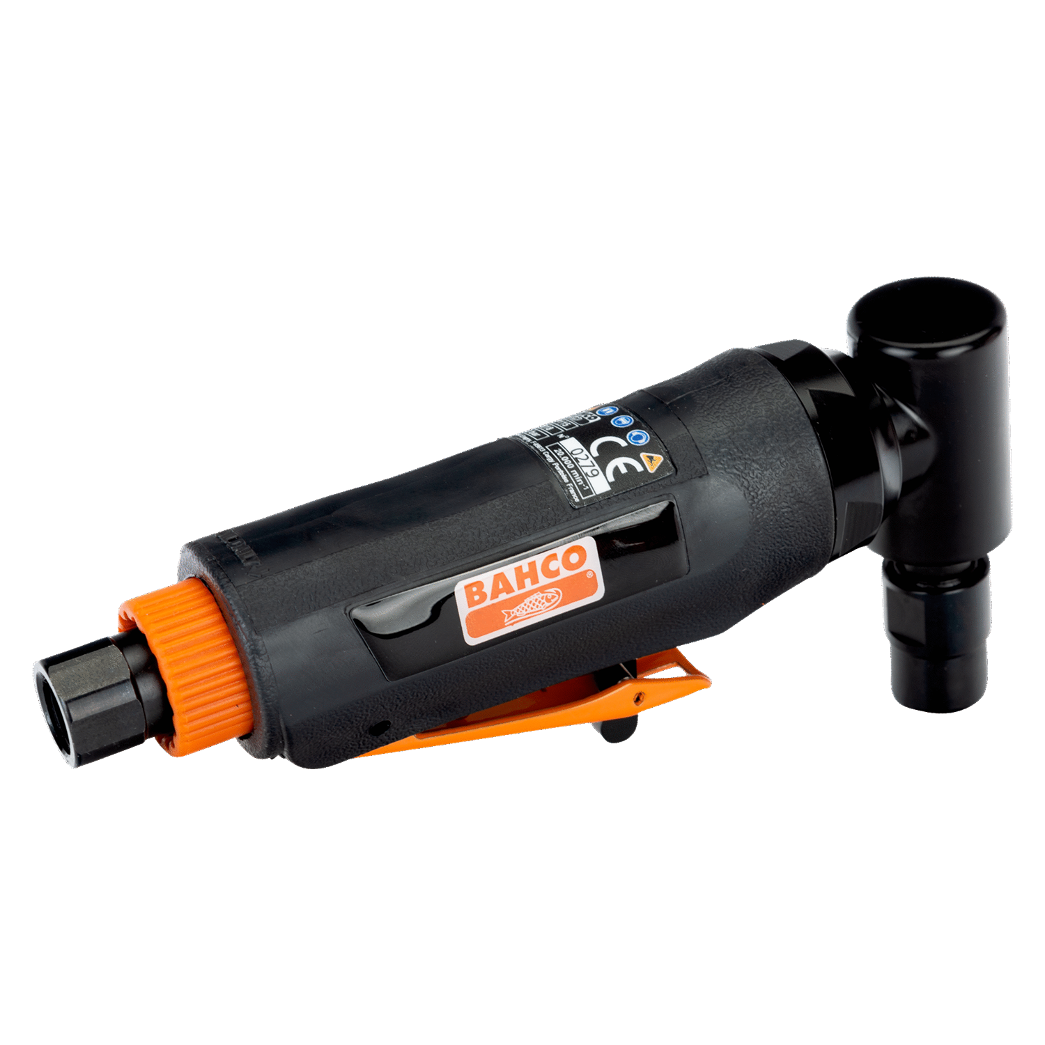 BAHCO BP115 1/4" Air Angle Die Grinder with Rubber Grip - Premium 1/4" Air Angle Die Grinder from BAHCO - Shop now at Yew Aik.