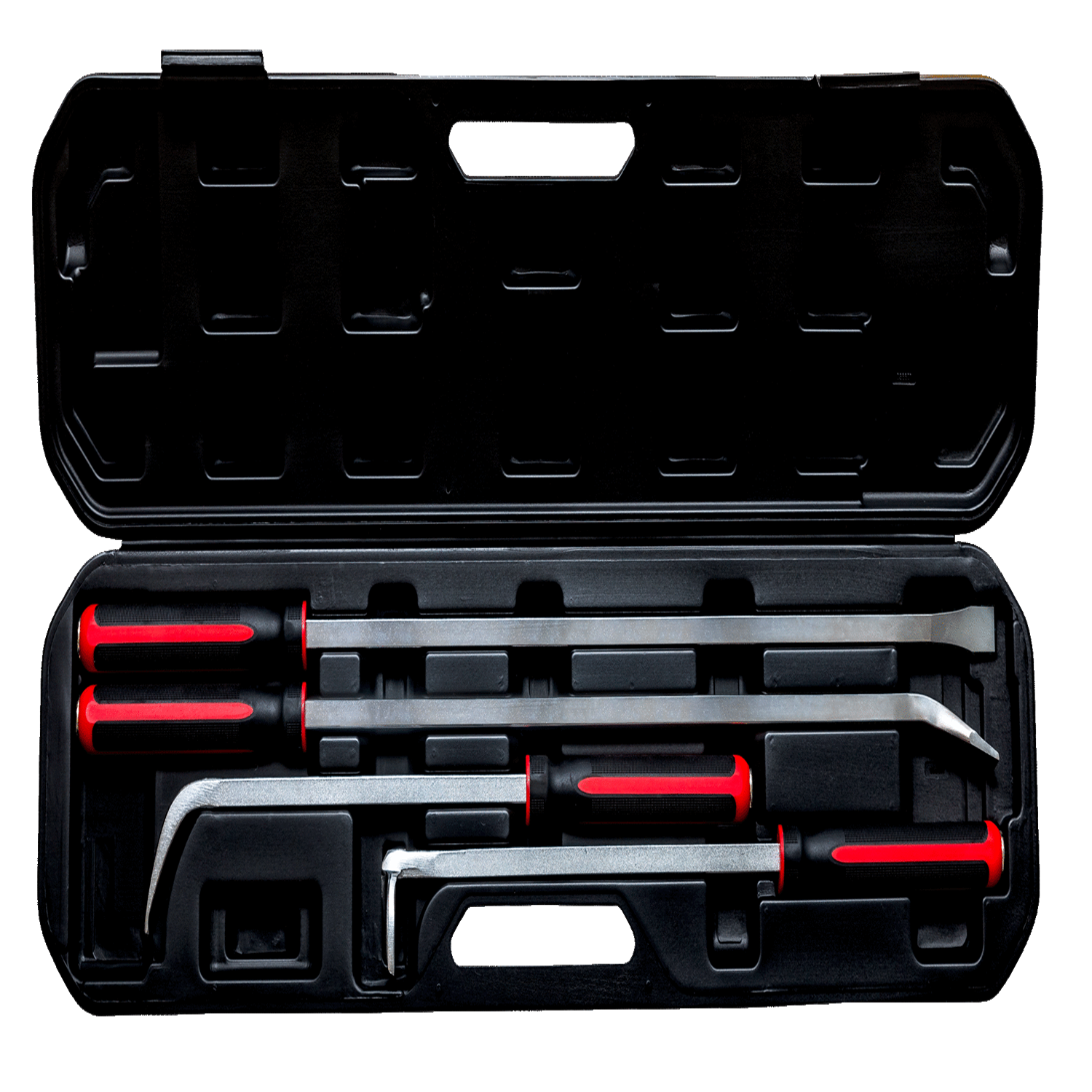 BAHCO BPBLS4 Long Pry Bar Set with Rubber Grip (BAHCO Tools) - Premium Long Pry Bar from BAHCO - Shop now at Yew Aik.