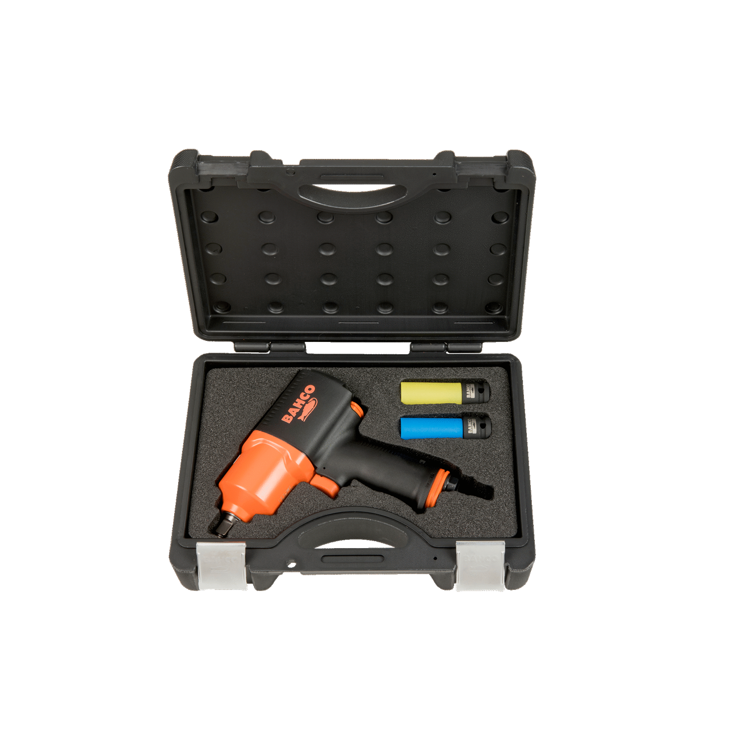 BAHCO BPC815K6 1/2" Impact Wrench Set with 2 Wheel Metric Sockets - Premium 1/2" Impact Wrench Set from BAHCO - Shop now at Yew Aik.