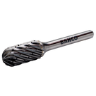 BAHCO C-S Tungsten Carbide Rotary Burr Cylindrical Round Nose - Premium Carbide Rotary Burr from BAHCO - Shop now at Yew Aik.