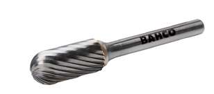 BAHCO C Tungsten Carbide Rotary Burr Cylindrical Round Nose - Premium Carbide Rotary Burr from BAHCO - Shop now at Yew Aik.