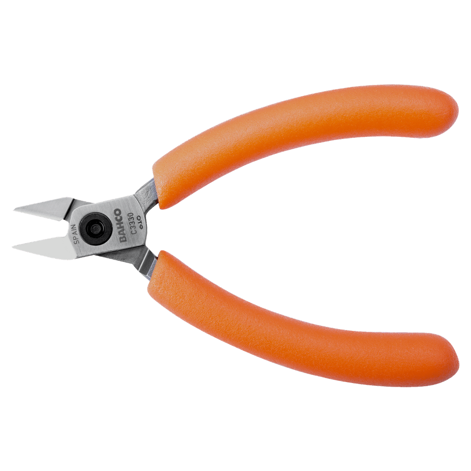 BAHCO C3330 Compact Side Cutting Plier with Orange PVC Handle - Premium Cutting Plier from BAHCO - Shop now at Yew Aik.