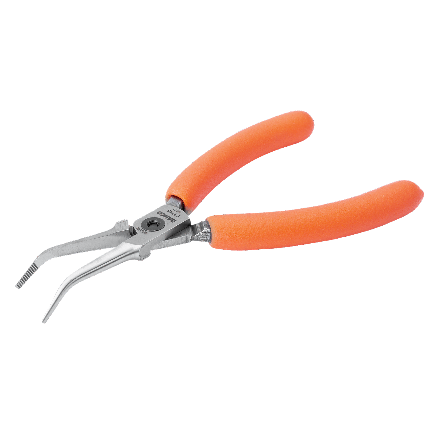 BAHCO C3745 Compact Needle Bent Tip Snipe Nose Plier Gripping - Premium Bent Tip Snipe Nose Plier from BAHCO - Shop now at Yew Aik.