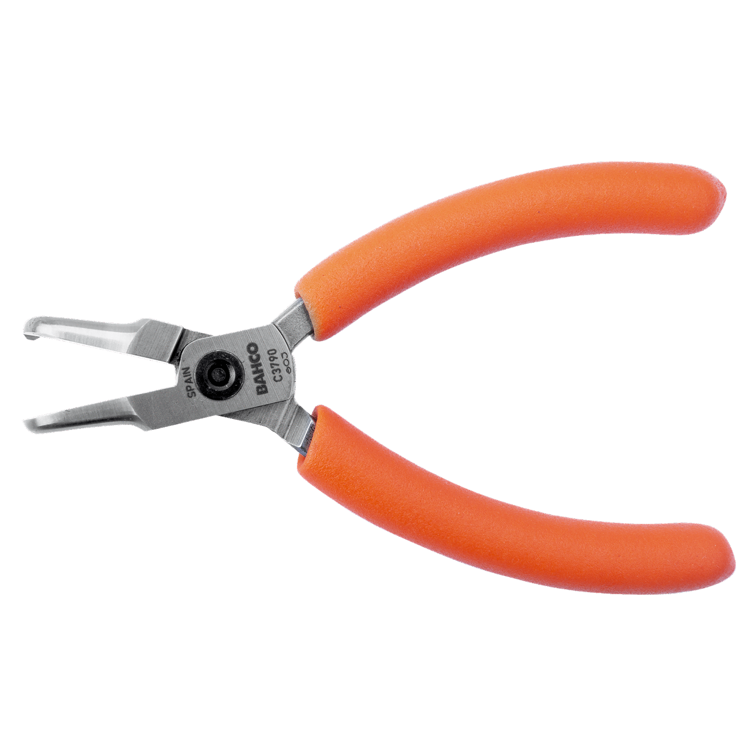 BAHCO C3790 Compact 90° Bent Tip Snipe Nose Plier Orange Handle - Premium Bent Tip Snipe Nose Plier from BAHCO - Shop now at Yew Aik.