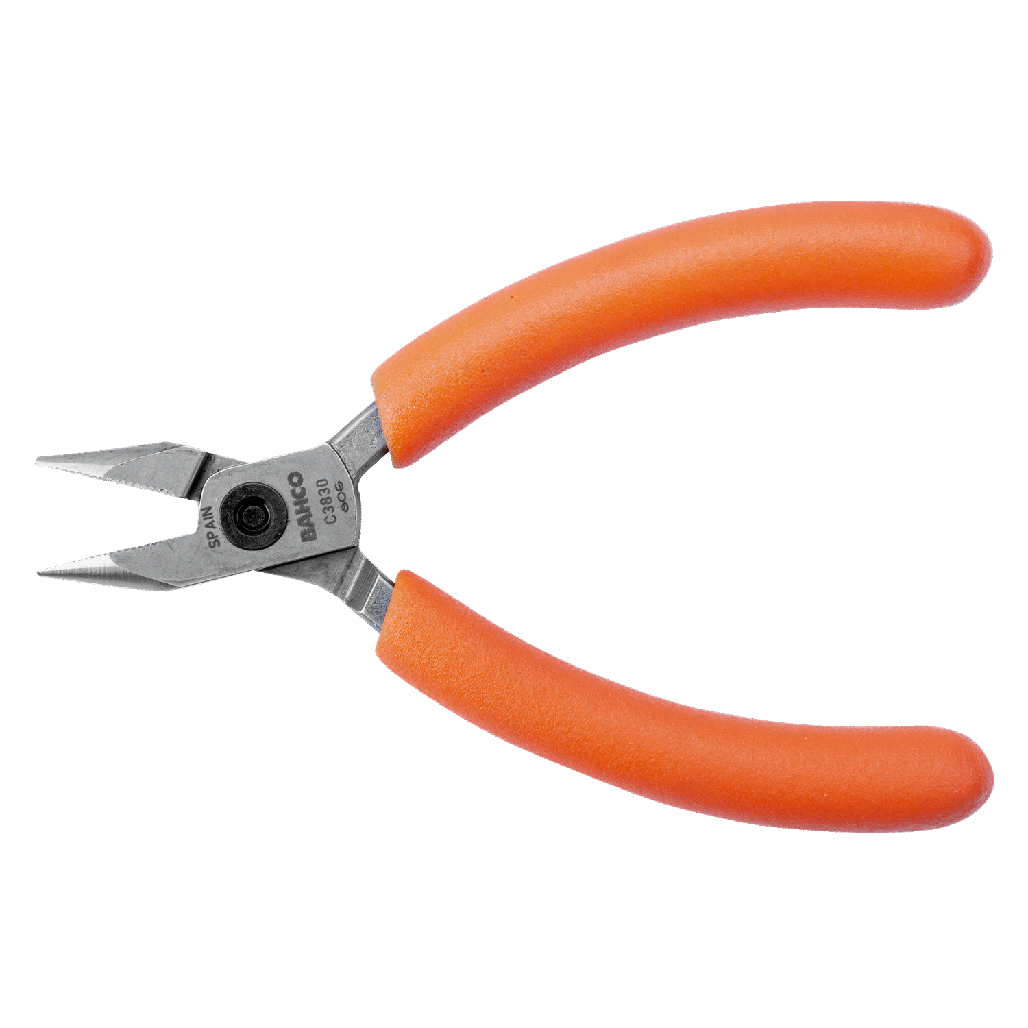 BAHCO C3830/C3840 Compact Snipe Nose Plier with Orange PVC Handle - Premium Plier from BAHCO - Shop now at Yew Aik.