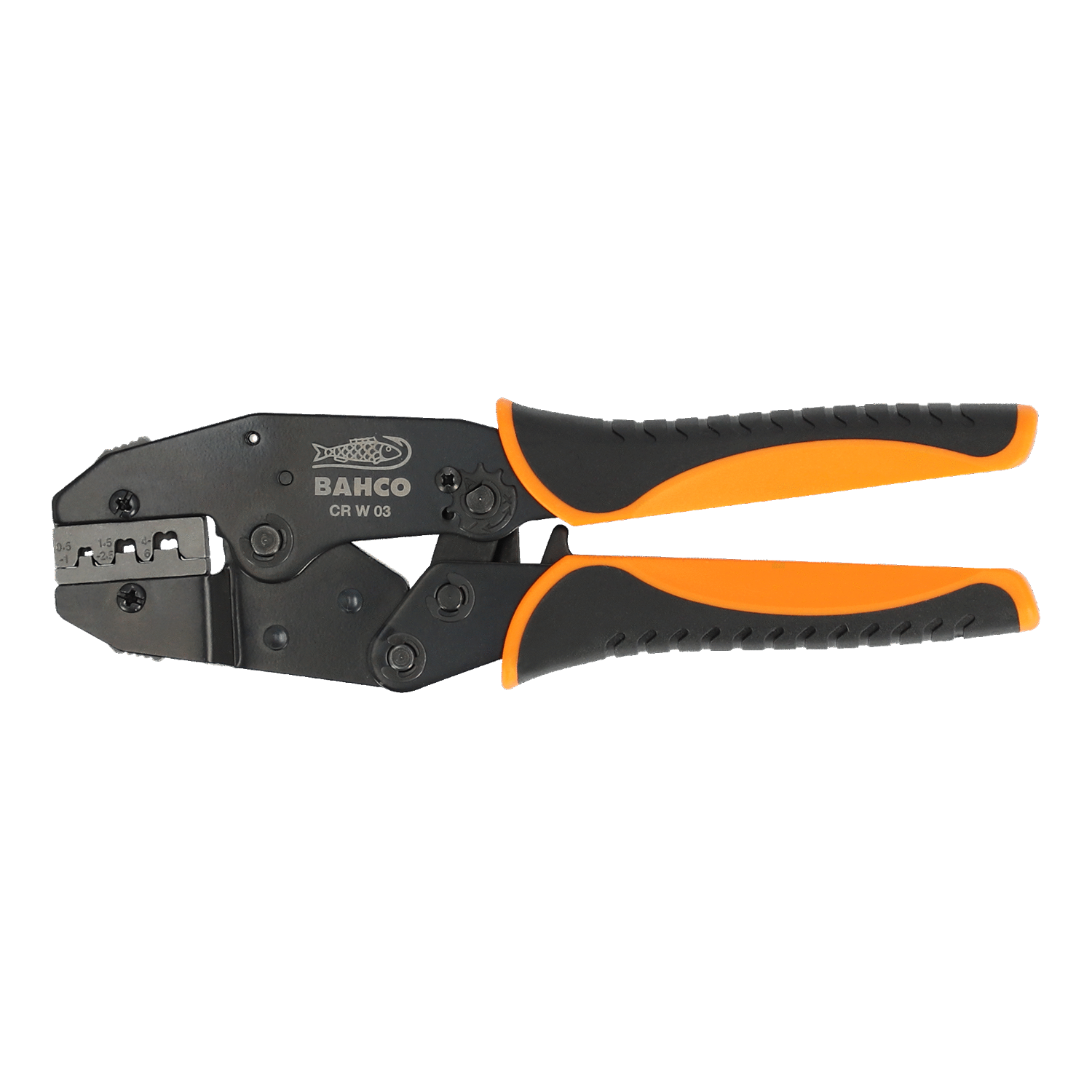 BAHCO CR W 03 Ratcheting Crimping Plier for Open Plug - Premium Crimping Plier from BAHCO - Shop now at Yew Aik.