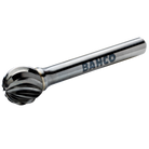 BAHCO D-I Tungsten Carbide Rotary Burr Spherical For Inox - Premium Carbide Rotary Burr from BAHCO - Shop now at Yew Aik.
