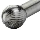 BAHCO D Tungsten Carbide Rotary Burr Spherical For Metal - Premium Carbide Rotary Burr from BAHCO - Shop now at Yew Aik.