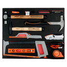 BAHCO FF1A110 Fit&Go 3/3 Foam Inlay Striking and Cutting Tool set - Premium Striking and Cutting Tool Set from BAHCO - Shop now at Yew Aik.