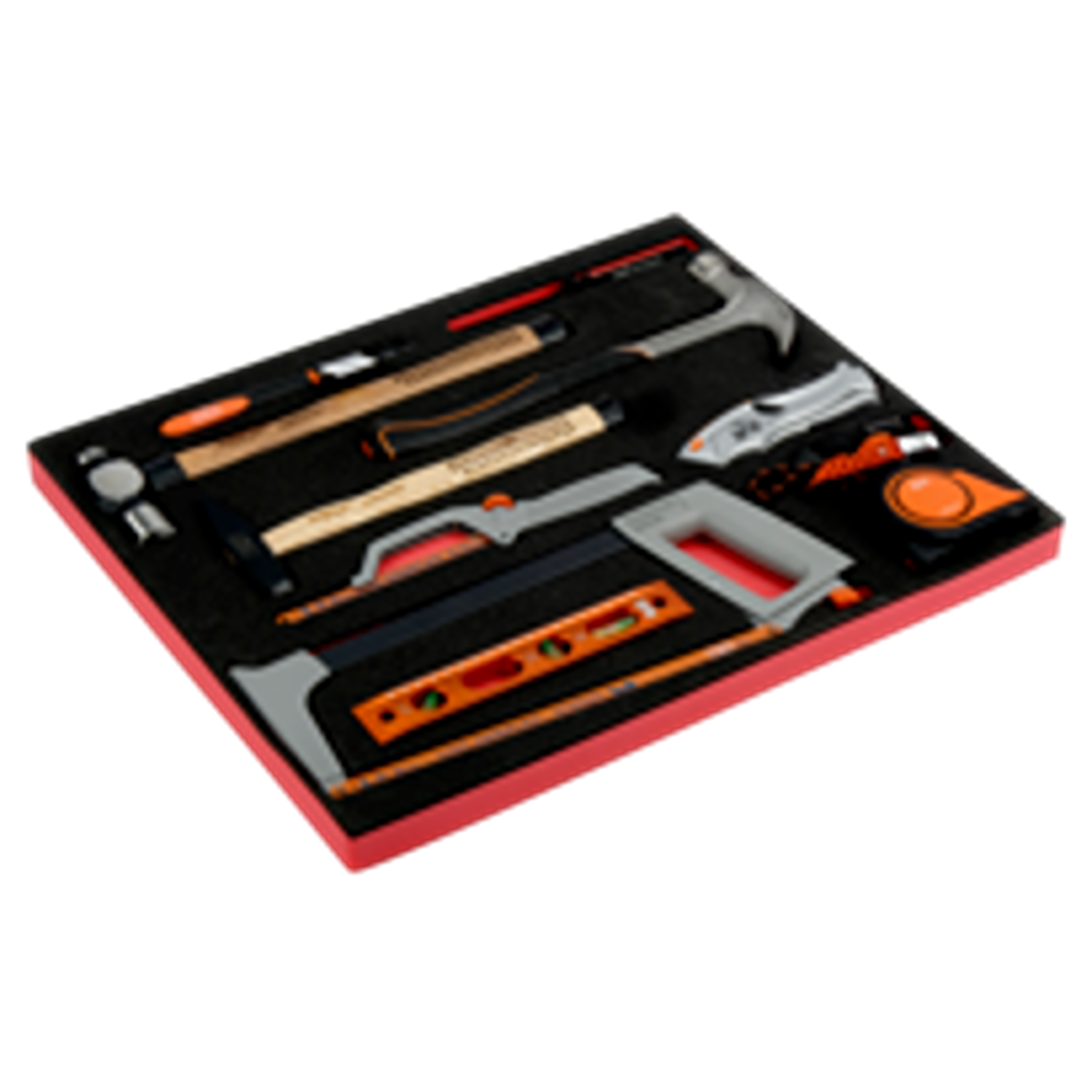BAHCO FF1A110 Fit&Go 3/3 Foam Inlay Striking and Cutting Tool set - Premium Striking and Cutting Tool Set from BAHCO - Shop now at Yew Aik.