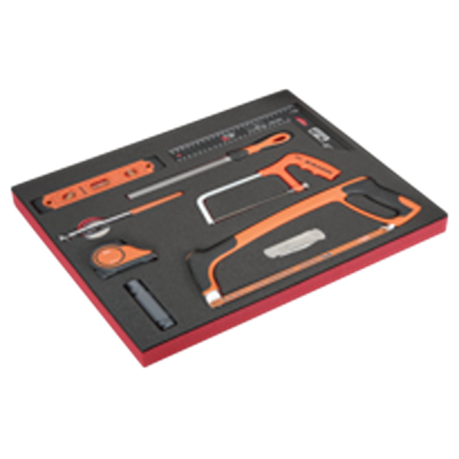 BAHCO FF1A115 Fit&Go 3/3 Foam Inlay Measuring and Cutting Toolset - Premium Measuring and Cutting Toolset from BAHCO - Shop now at Yew Aik.