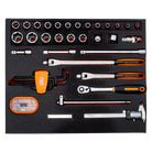 BAHCO FF1A142 Fit&Go 3/3 Foam Wrench and Screwdriver Bit Set 71Pc - Premium Wrench and Screwdriver Bit Set from BAHCO - Shop now at Yew Aik.