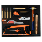 BAHCO FF1A143 Fit&Go 3/3Foam Inlay Striking and Cutting Tool set - Premium Striking and Cutting Tool Set from BAHCO - Shop now at Yew Aik.