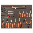 BAHCO FF1A200LM Fit&Go 3/3 Foam Laser Circlip Plier Set - Premium Circlip Plier Set from BAHCO - Shop now at Yew Aik.