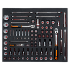 BAHCO FF1A5005 Fit&Go 3/3 Foam Inlay Standard Wrench/Socket Set - Premium SOCKET SET from BAHCO - Shop now at Yew Aik.