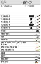 BAHCO FF1A5008 Fit&Go 3/3 Foam Inlay Wrench/Measuring Toolset - Premium Measuring Toolset from BAHCO - Shop now at Yew Aik.