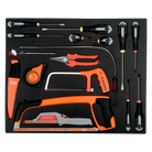 BAHCO FF1A5015 Fit&Go 3/3 Foam Inlay Screwdriver/ Hacksaw Set - Premium Screwdriver from BAHCO - Shop now at Yew Aik.