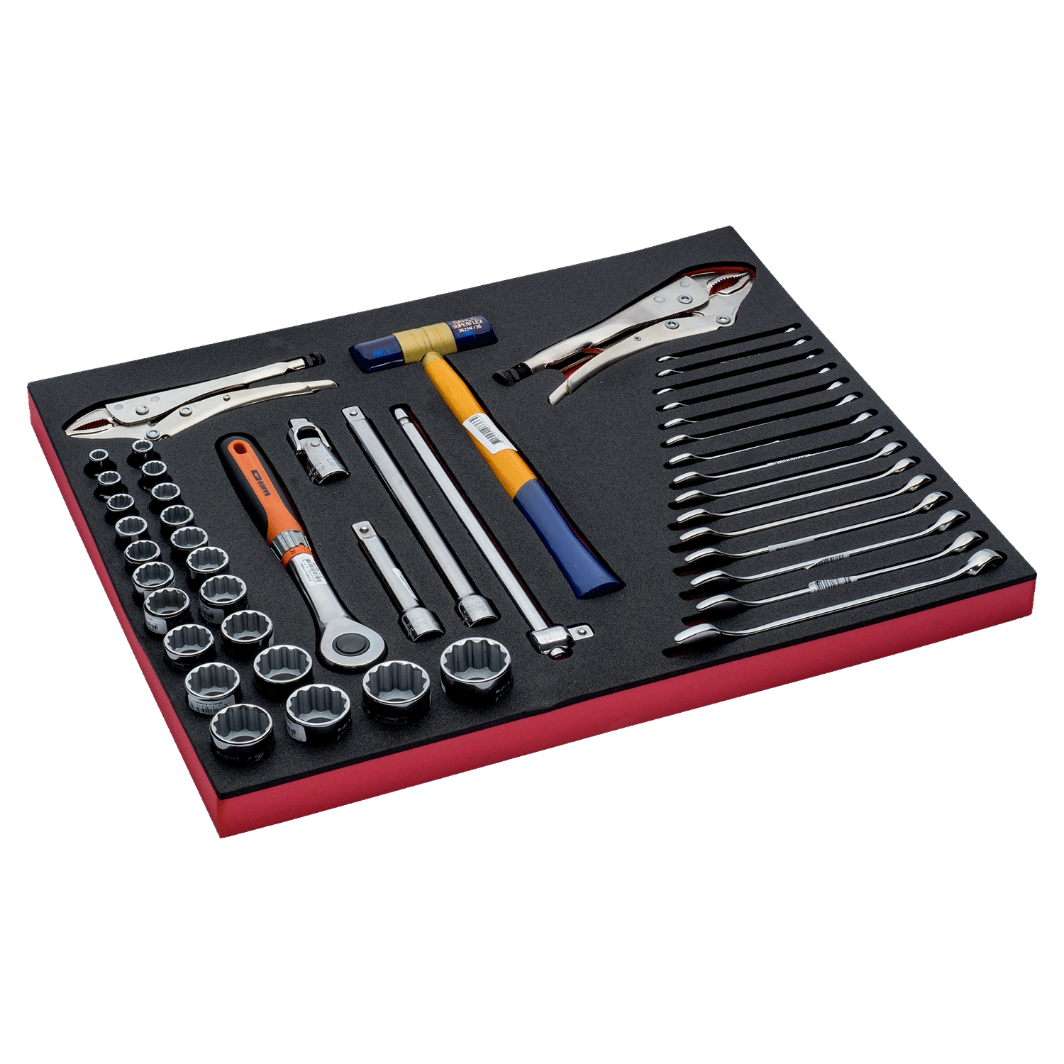 BAHCO FF1A5030 Fit&Go 3/3 Foam Inlay Socket/Wrench/ Grip Set - Premium Grip Set from BAHCO - Shop now at Yew Aik.