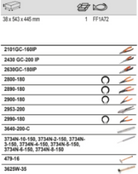 BAHCO FF1A72 Fit&Go 3/3 Foam Inlay Automotive Pliers Set - 18 Pcs - Premium Automotive Pliers Set from BAHCO - Shop now at Yew Aik.