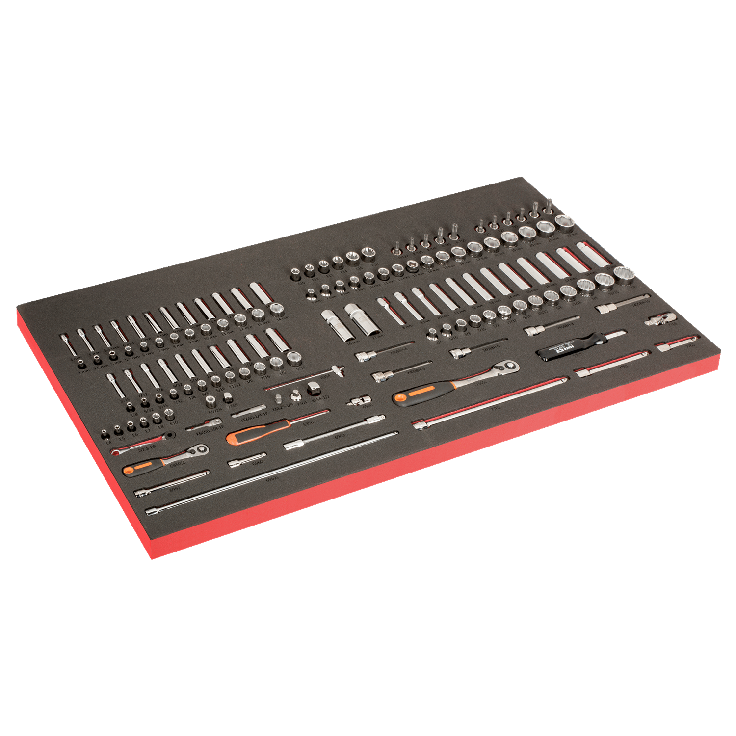 BAHCO FF1B01LM Foam Inlay for 40 Trolley 1/4 Metric & Socket Sets - Premium Foam Inlay from BAHCO - Shop now at Yew Aik.