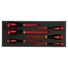 BAHCO FF1E1011 Fit&Go 1/3 Foam Inlay Insulated Screwdriver Set - Premium Screwdriver Set from BAHCO - Shop now at Yew Aik.