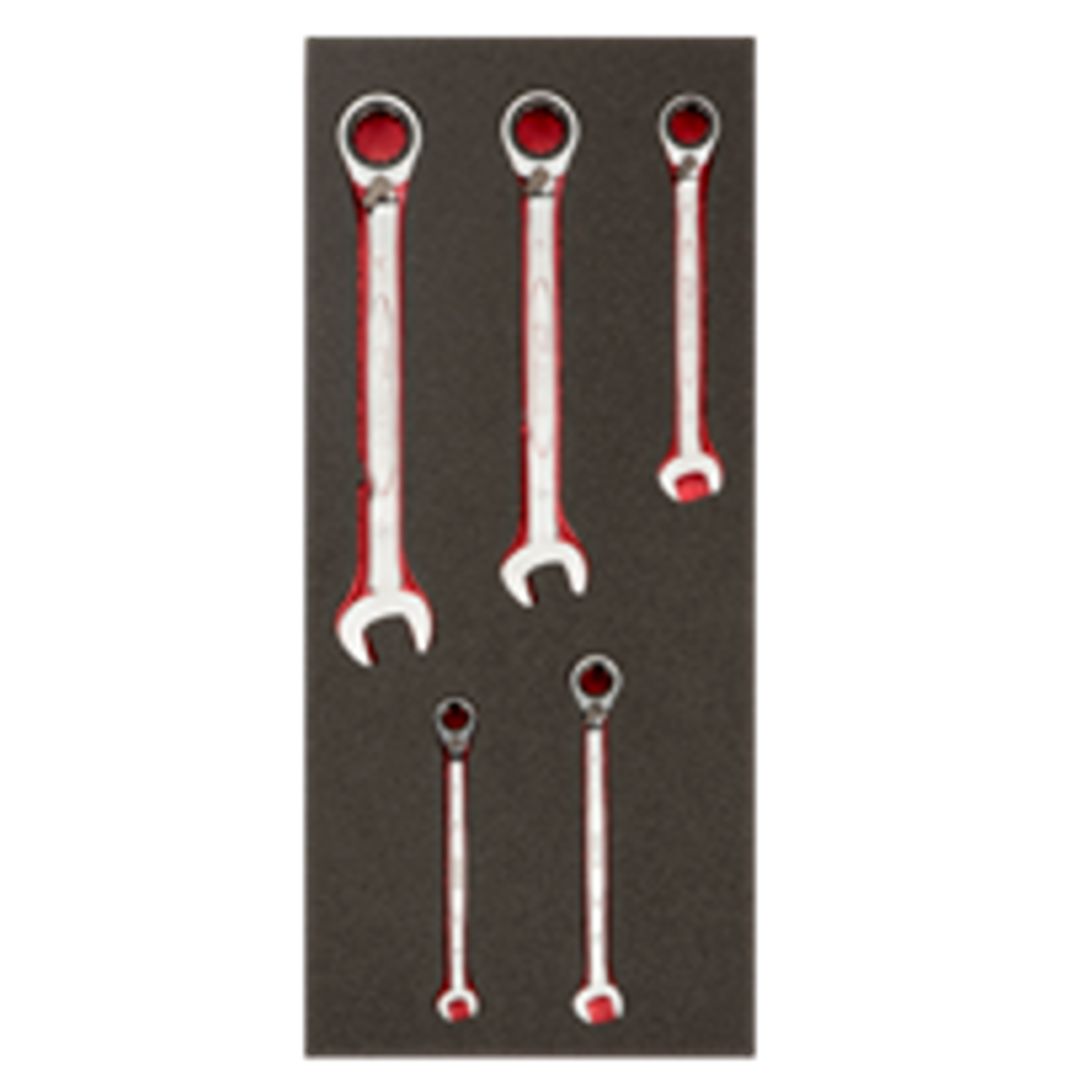 BAHCO FF1E3010EH Fit&Go 1/3 Foam Inlay Ratcheting Spanners Set - Premium Spanners Set from BAHCO - Shop now at Yew Aik.