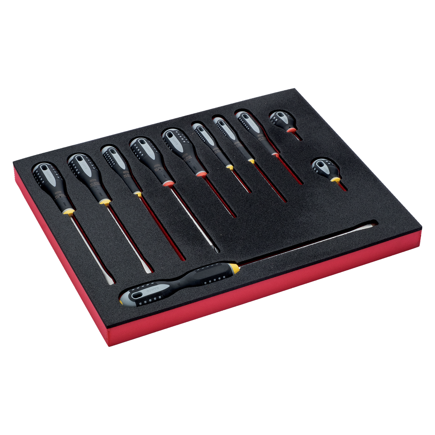 BAHCO FF1F1002 Fit&Go 2/3 Foam Inlay Phillips Screwdriver Set - Premium Screwdriver Set from BAHCO - Shop now at Yew Aik.