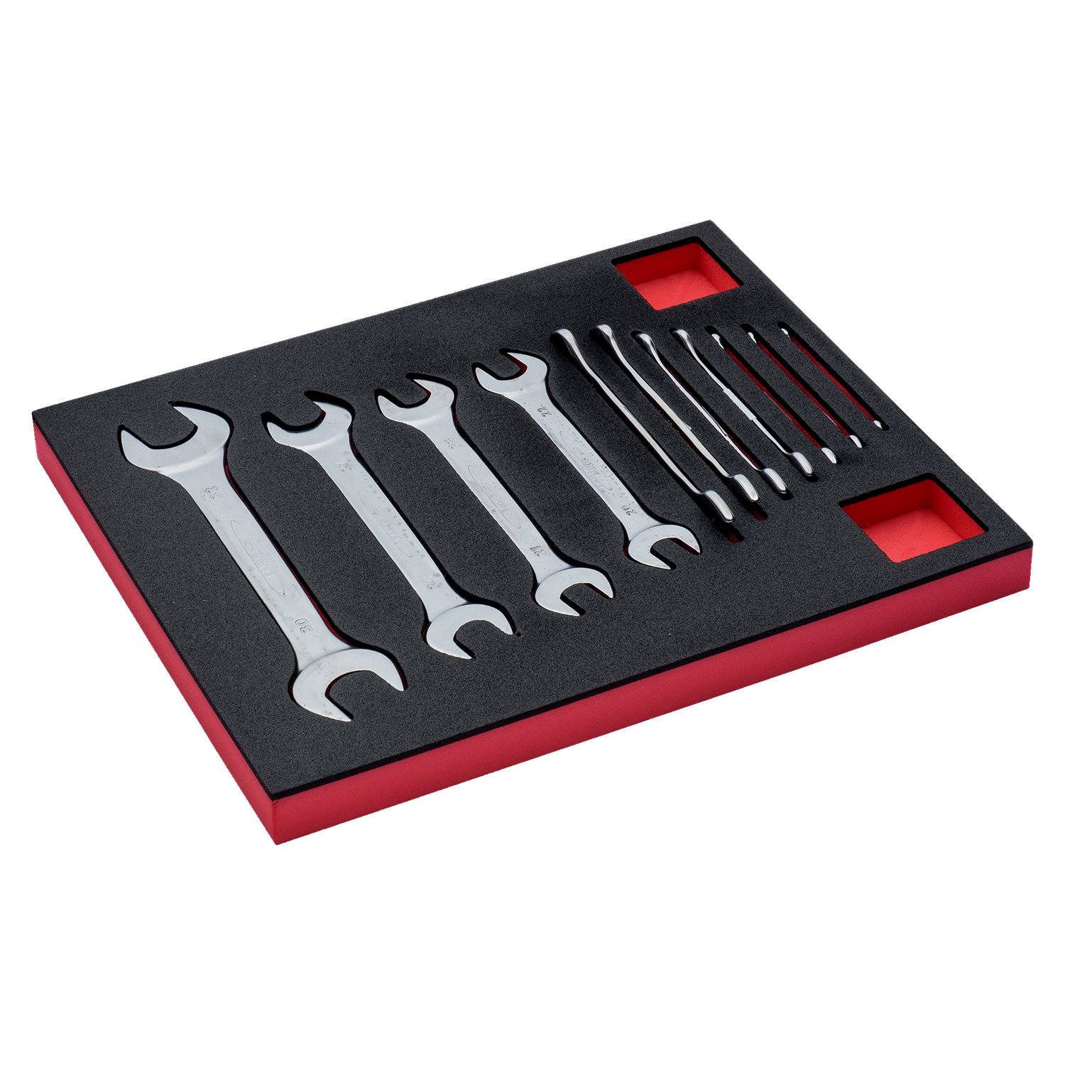 BAHCO FF1F3001 Fit&Go 2/3 Foam Inlay Double Open Ended Wrench Set - Premium Double Open Ended Wrench Set from BAHCO - Shop now at Yew Aik.