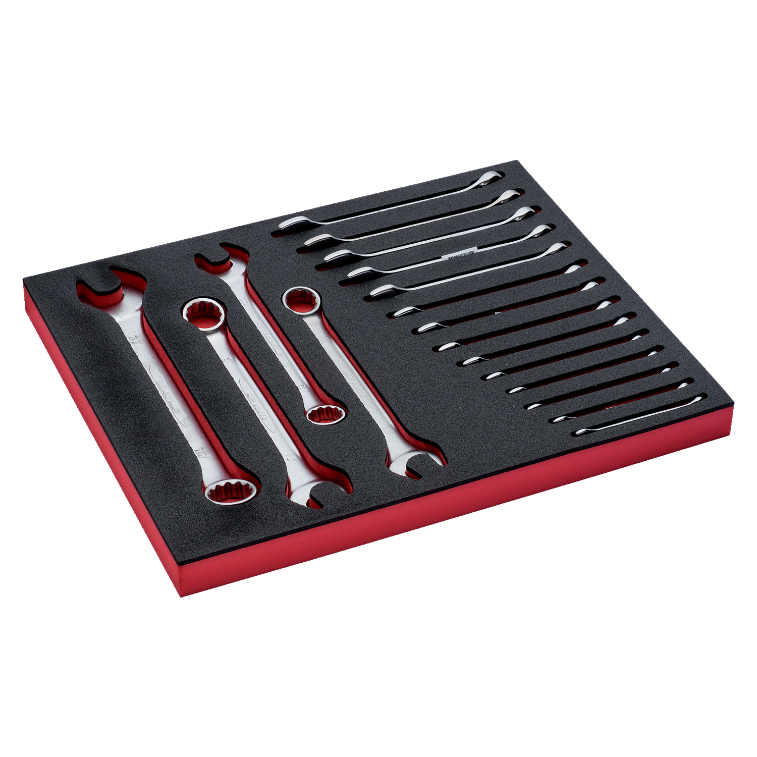 BAHCO FF1F3002 Fit&Go 2/3 Foam Inlay Combination Wrench Set - Premium Combination Wrench Set from BAHCO - Shop now at Yew Aik.