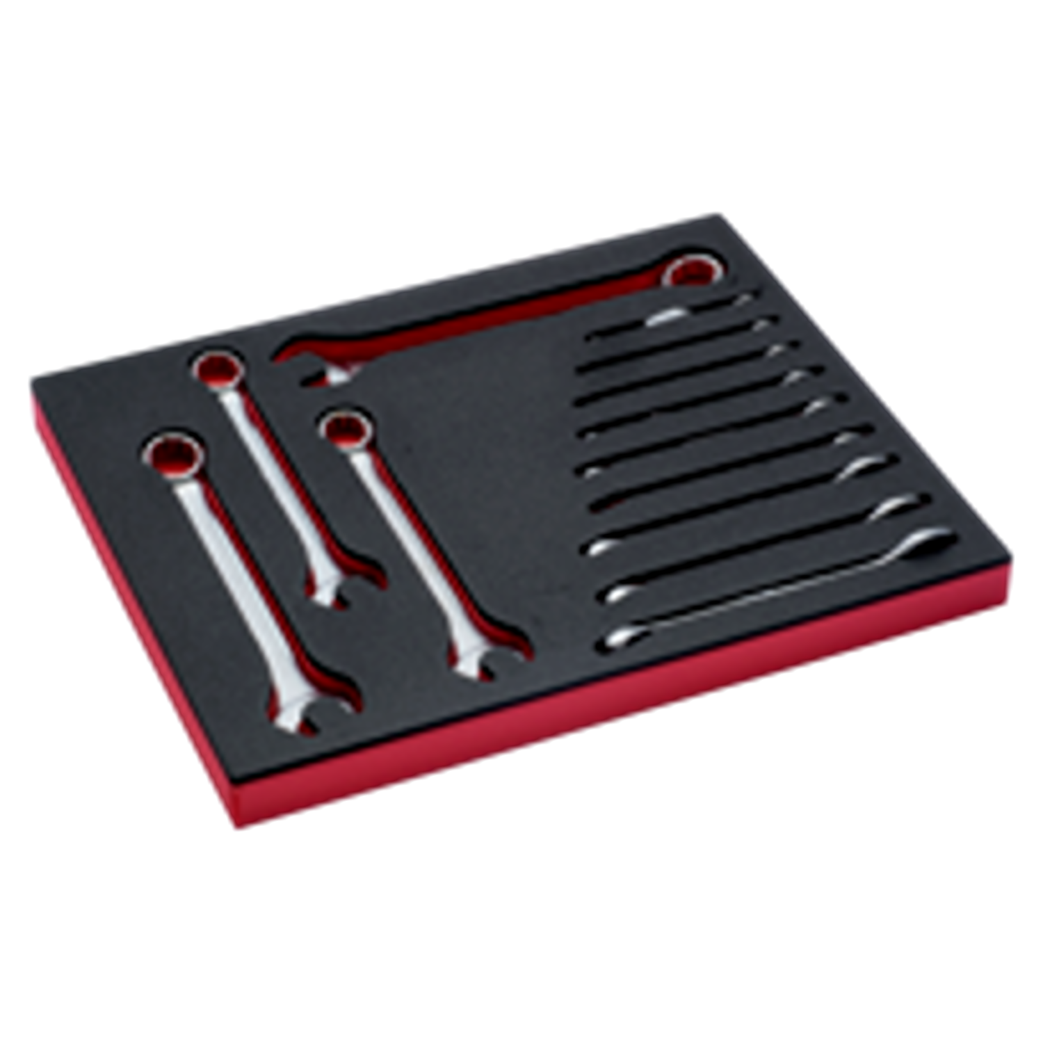 BAHCO FF1F3004 Fit&Go 2/3 Foam Inlay Combination Wrench Set - Premium Combination Wrench Set from BAHCO - Shop now at Yew Aik.