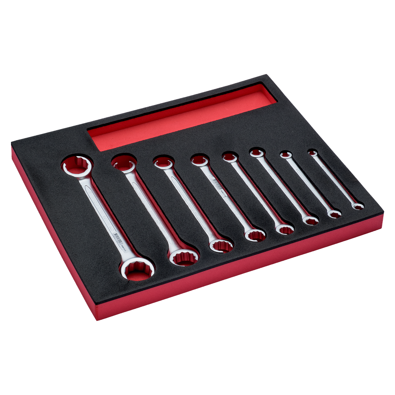 BAHCO FF1F3009 Fit&Go 2/3 Foam Inlay Flare Nut Wrench Set - 8 Pcs - Premium Flare Nut Wrench Set from BAHCO - Shop now at Yew Aik.