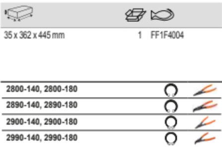 BAHCO FF1F4004 Fit&Go 2/3 Foam Inlay Circlip Plier Set - 8 Pcs - Premium Circlip Plier Set from BAHCO - Shop now at Yew Aik.