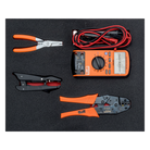 BAHCO FF1F5006 Fit&Go 2/3 Foam Inlay Pliers/Multimeter Set-4Pcs - Premium Multimeter Set from BAHCO - Shop now at Yew Aik.