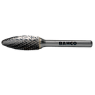 BAHCO H Tungsten Carbide Rotary Burr Flame For Metal - Premium Carbide Rotary Burr from BAHCO - Shop now at Yew Aik.