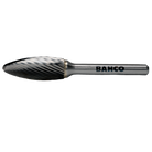 BAHCO H Tungsten Carbide Rotary Burr Flame For Metal - Premium Carbide Rotary Burr from BAHCO - Shop now at Yew Aik.