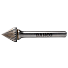 BAHCO J Tungsten Carbide Rotary Burr 60° Cone For Metal - Premium Carbide Rotary Burr from BAHCO - Shop now at Yew Aik.