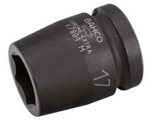 BAHCO K7801M 1/2" Square Drive Impact Socket With Metric Hex - Premium Impact Socket from BAHCO - Shop now at Yew Aik.